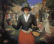 Kasimir Malevich flower girl oil painting reproduction